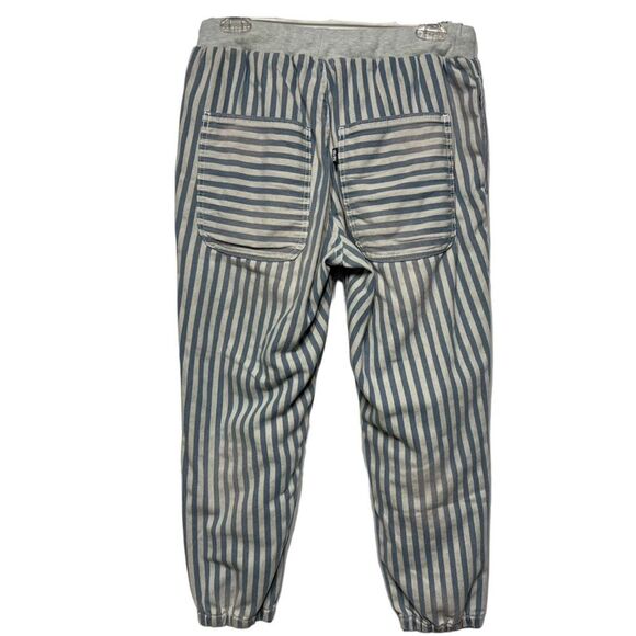 Né-Net Striped Indigo Dyed Jogger Pants S - Picture 1 of 16